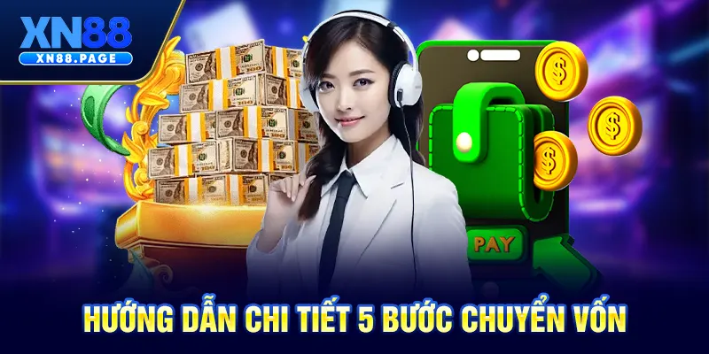Hướng dẫn chi tiết 5 bước chuyển vốn