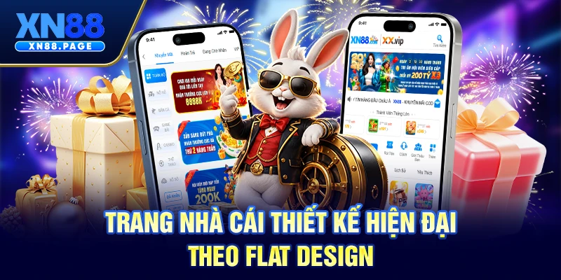 Trang nhà cái thiết kế hiện đại theo Flat Design Trang nhà cái thiết kế hiện đại theo Flat Design